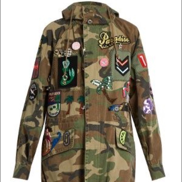 marc jacobs camo jacket